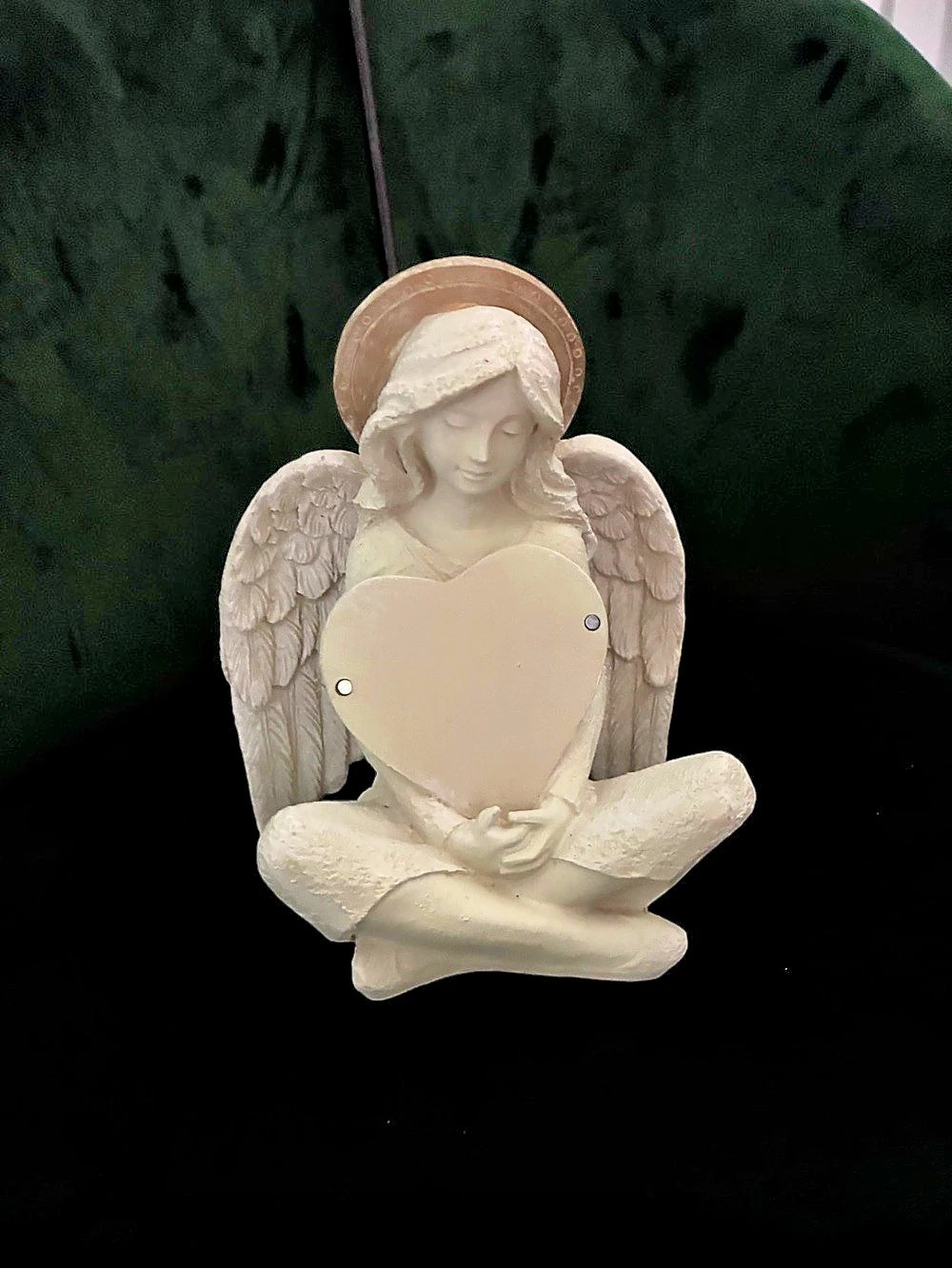 White Angel Figurine Decor